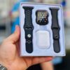 T55 Pro Max Smart Watch With Earbuds & Double Strap